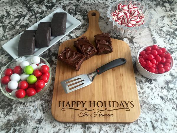 Personalized Extra Large Christmas Serving Boards – 3 Designs! - Qualtry Personalized Gifts