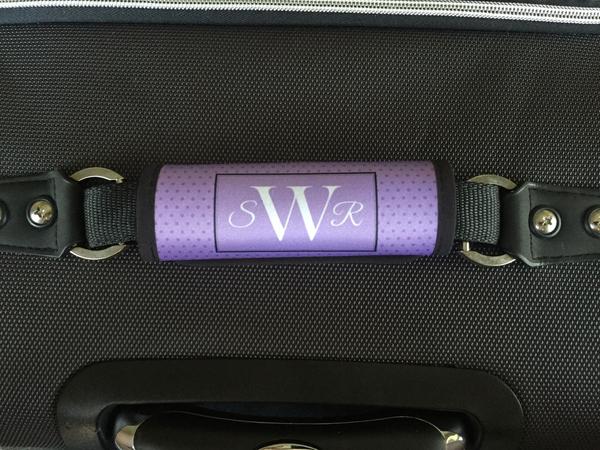 Personalized Luggage / Bag Markers - Decorative Swirl Style - Qualtry Personalized Gifts