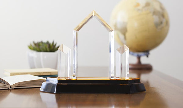 Corporate Gift Item - Custom Acrylic Tridant Award