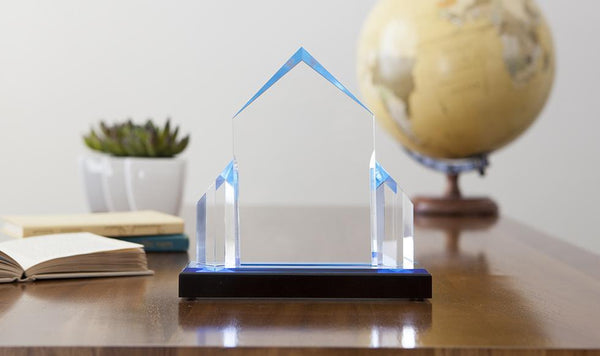 Corporate Gift Item - Custom Acrylic Jewel Post Award