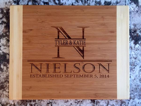Personalized Cutting Board 11x14 Bamboo – 11 Styles! - Qualtry