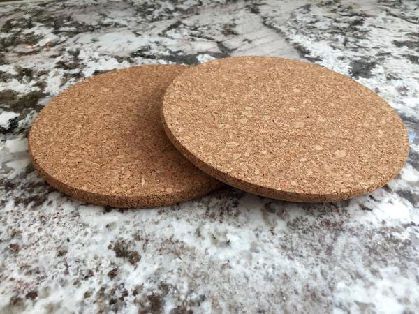 Cork Kitchen Hot Pads - Set of 2!