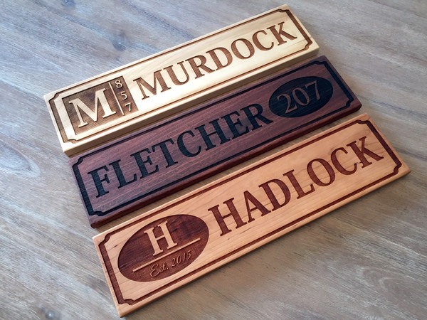 Perfectly Personalized House Signs