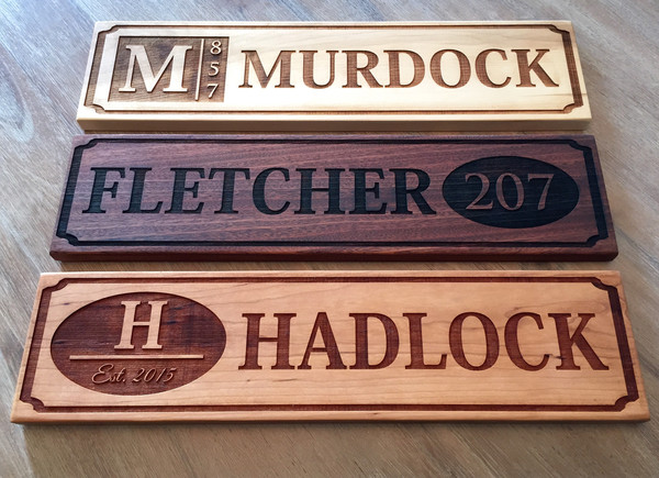 Perfectly Personalized House Signs