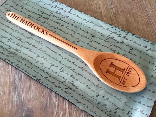 Personalized Decorative Wooden Spoons and Forks