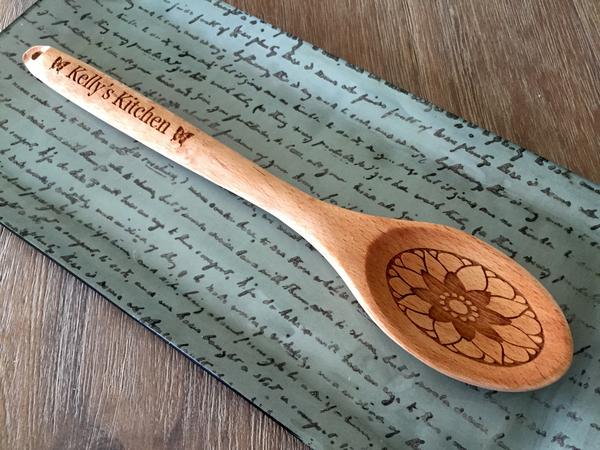 Personalized Decorative Wooden Spoons and Forks