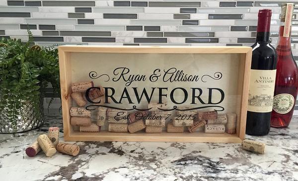 Personalized Wine Cork Keepers - Large