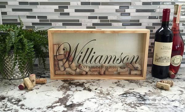 Personalized Wine Cork Keepers - Large