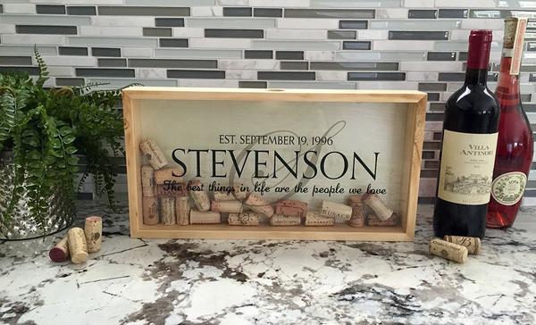 Personalized Wine Cork Keepers - Large