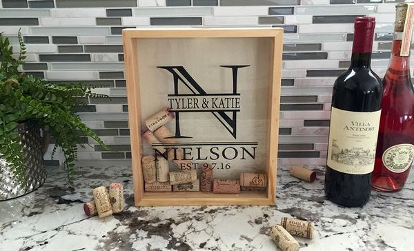 Personalized Wine Cork Keepers - Medium