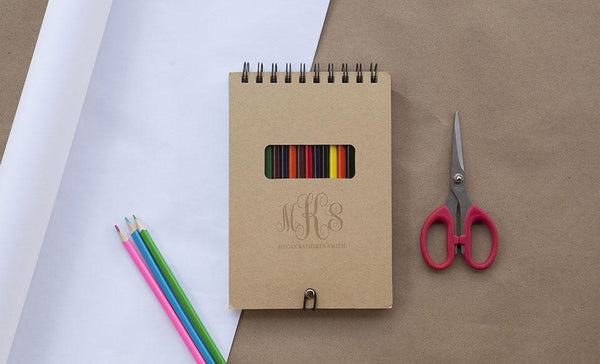 Personalized Notebook Bundle (Sticky Note, Sketch Pad, AND Calculator Notebooks!)