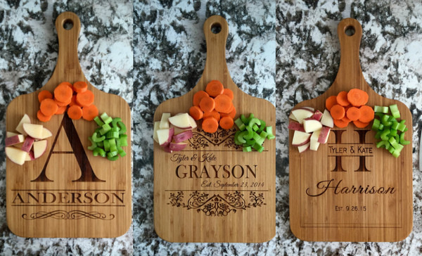 Premium Personalized Extra-Large Serving Boards! 9 Amazing Designs!