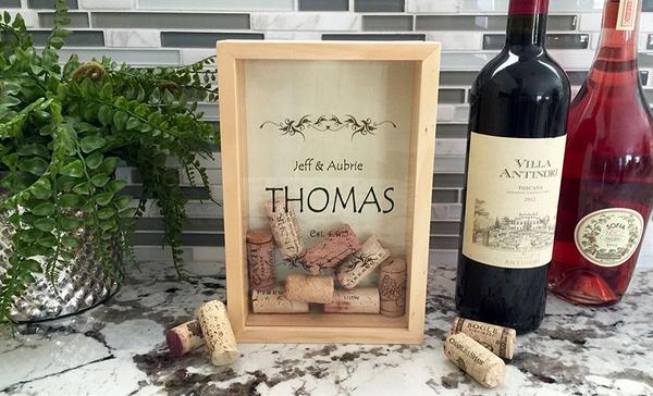 Personalized Wine Cork Keepers - Small