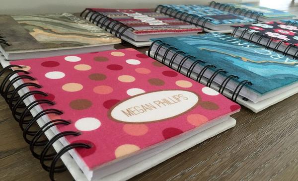 Personalized Medium Spiral Notebooks