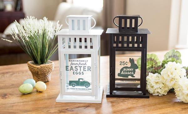 Personalized Spring Lanterns
