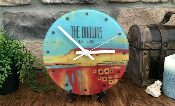 Personalized Large Wall Clock