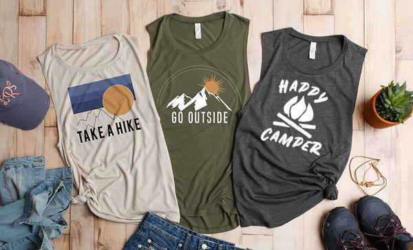 Go Outside Women's Tank Collection