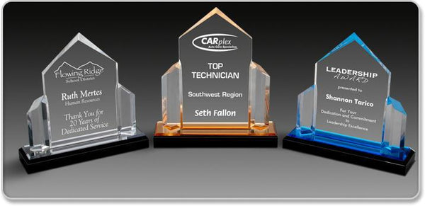 Corporate Gift Item - Custom Acrylic Jewel Post Award