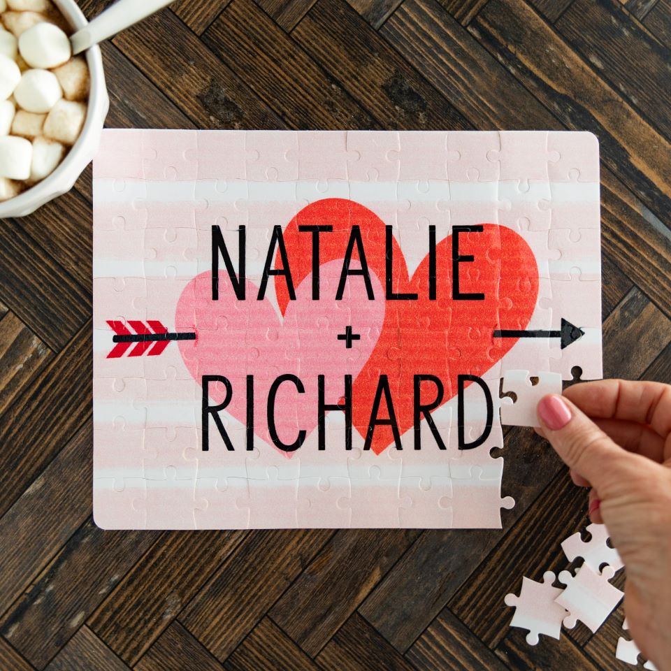 Personalized Valentine Puzzles